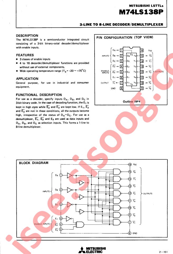 M74LS138P