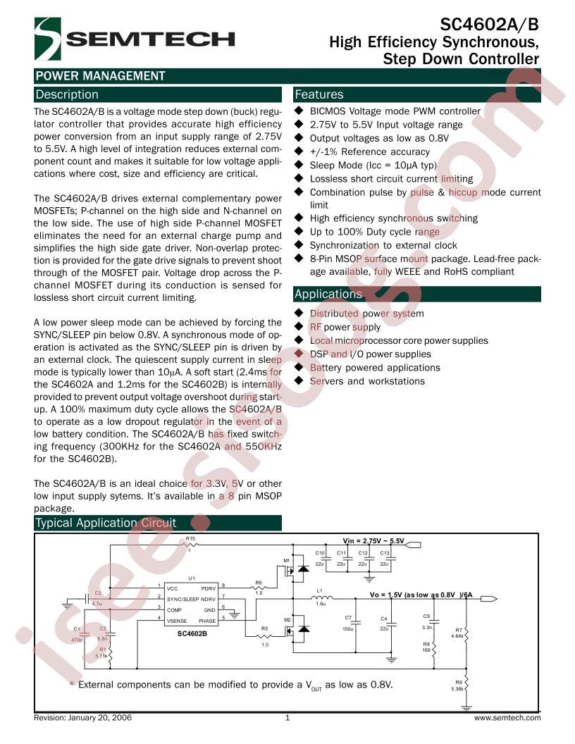 SC4602BIMSTRT