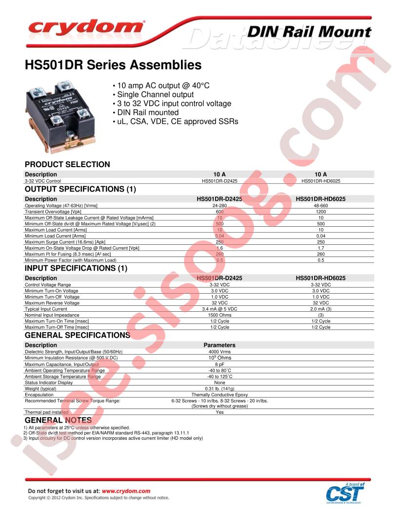 HS501DR-D2425