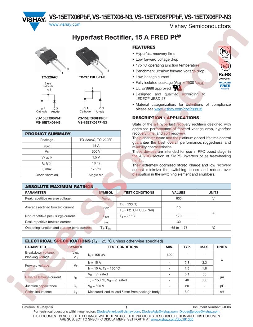 VS-15ETX06-N3