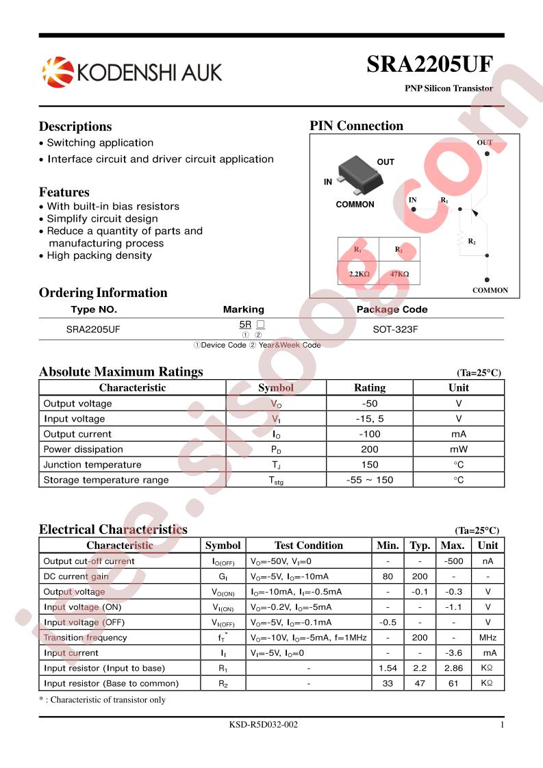 SRA2205UF