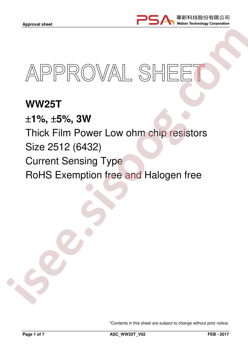 WW25T