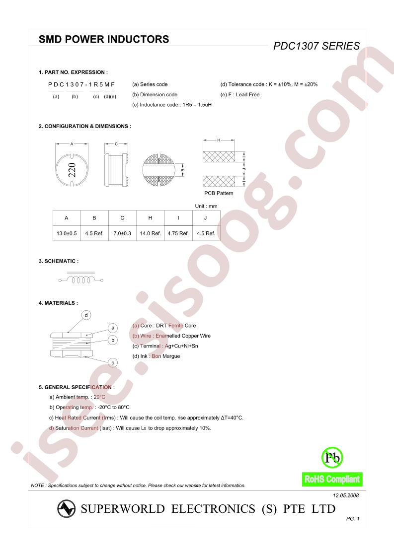 PDC1307