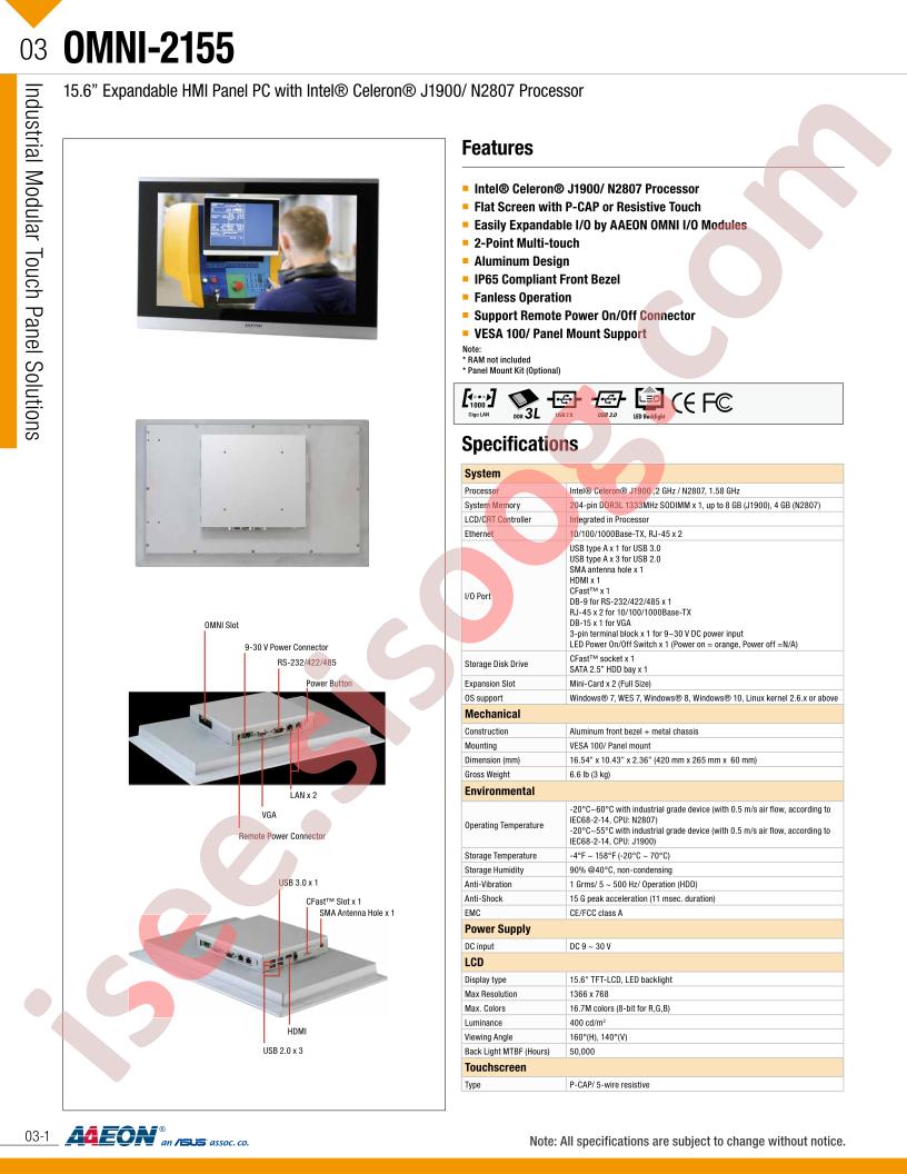 OMNI-2155HTT-A3-1010