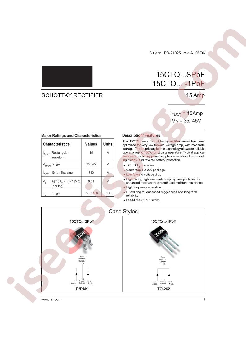 15CTQ040-1TRRPBF