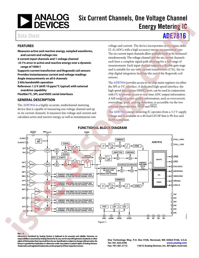 ADE7816