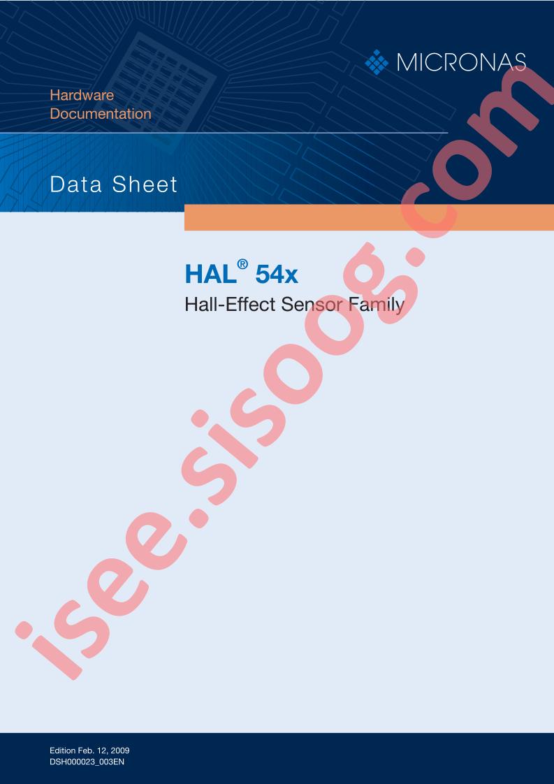 HAL542SF-E