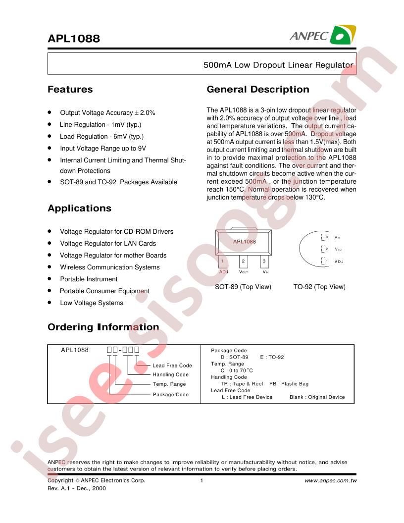 APL1088EC-TRL