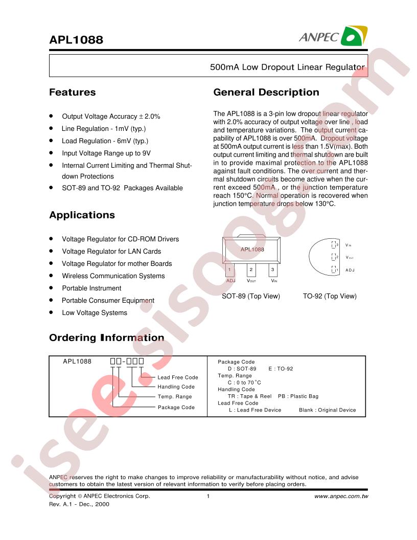 APL1088DC-PBL