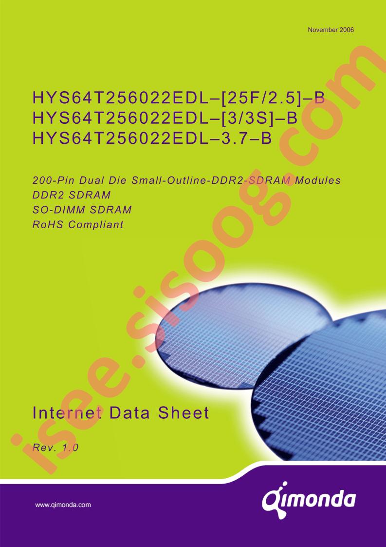 HYS64T256022EDL