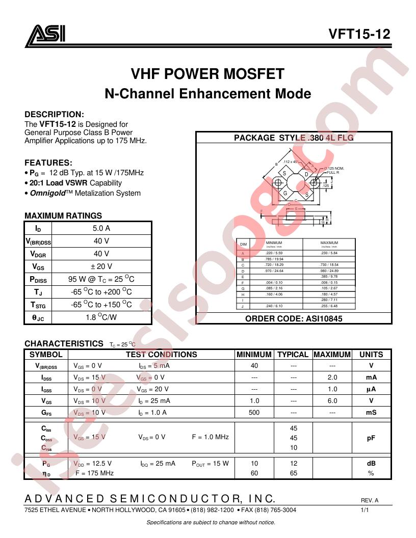 VFT15-12
