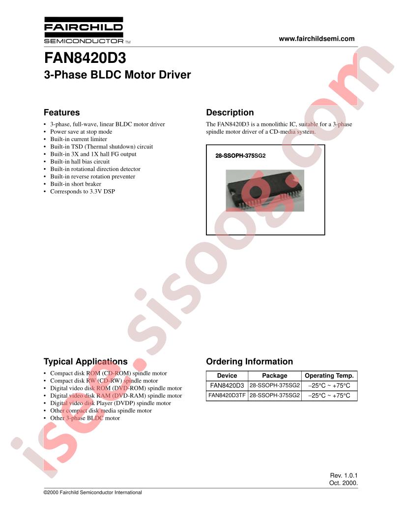 FAN8420D3TF