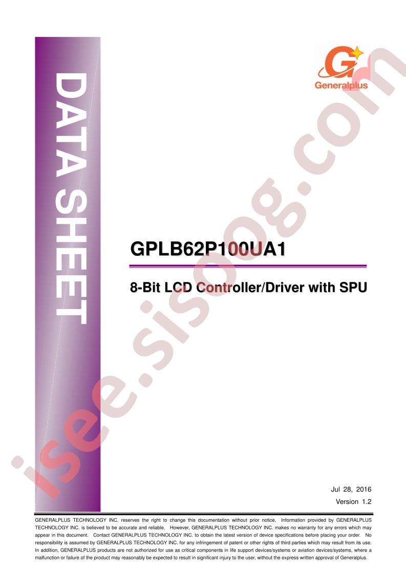 GPLB62P100UA1-NnnV-C