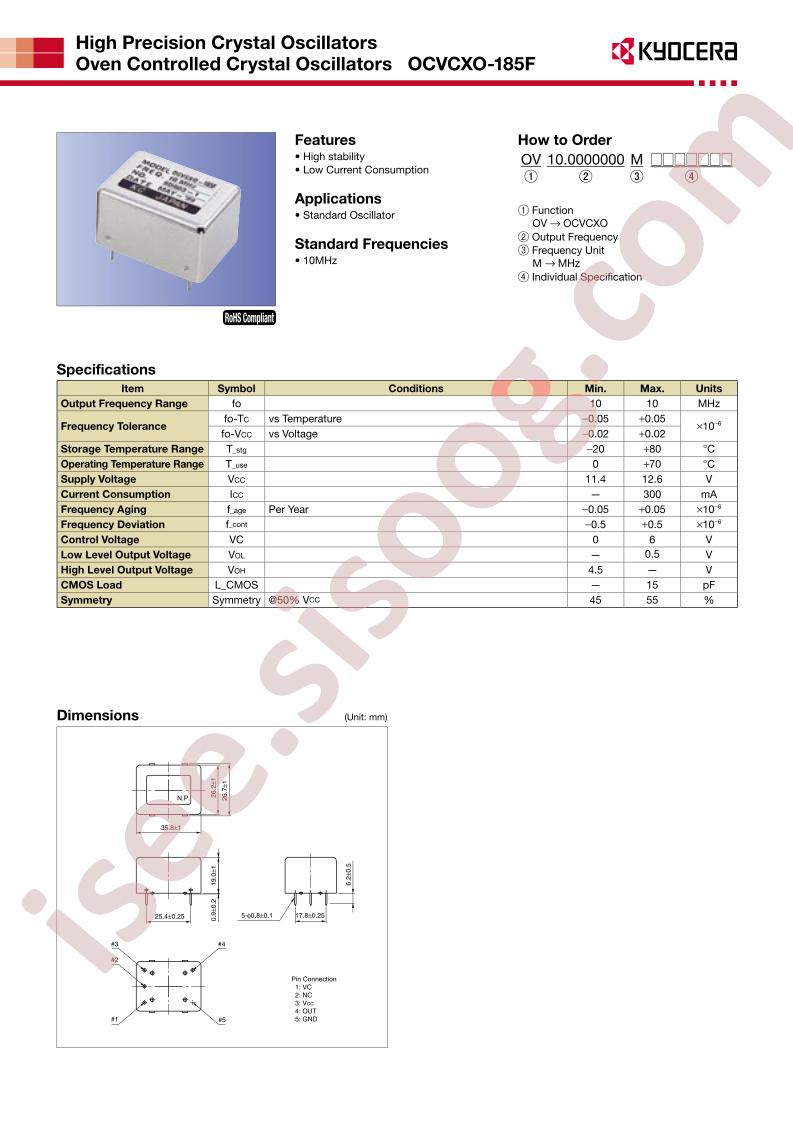 OCVCXO-185F