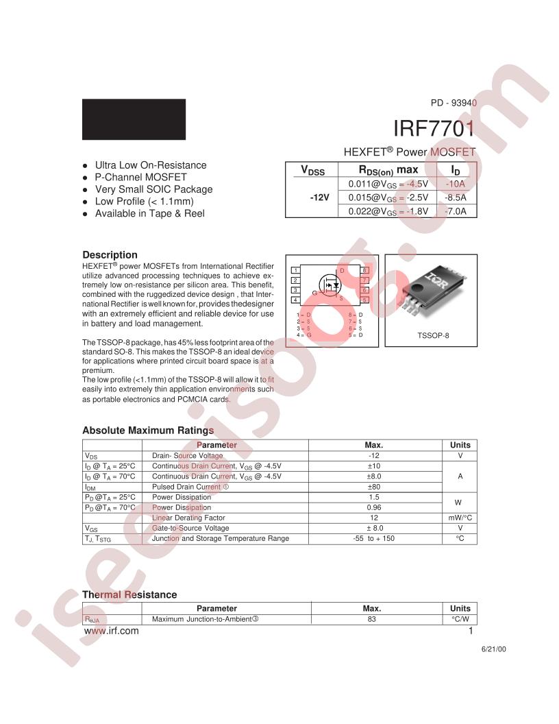 IRF7701TR
