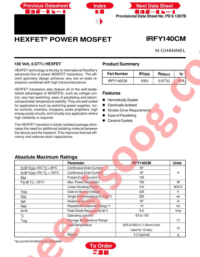 IRFY140CM