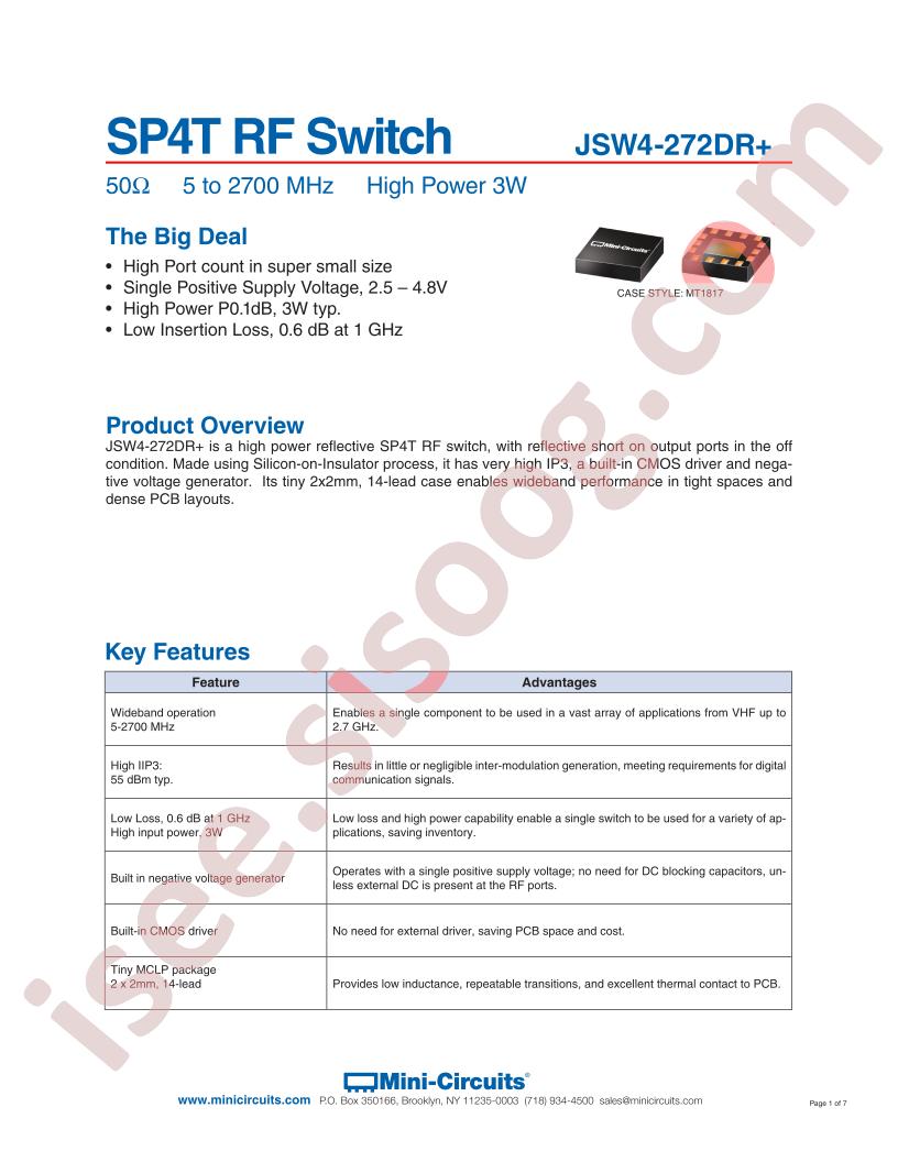 JSW4-272DR+