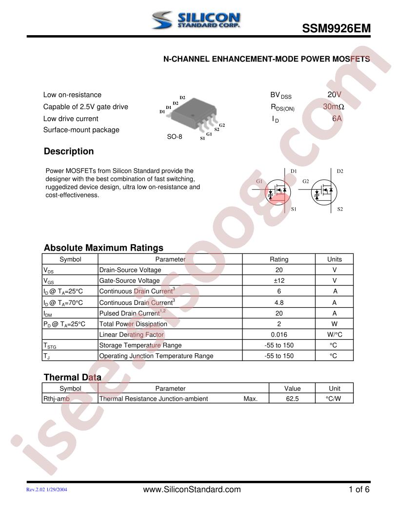 SSM9926EM