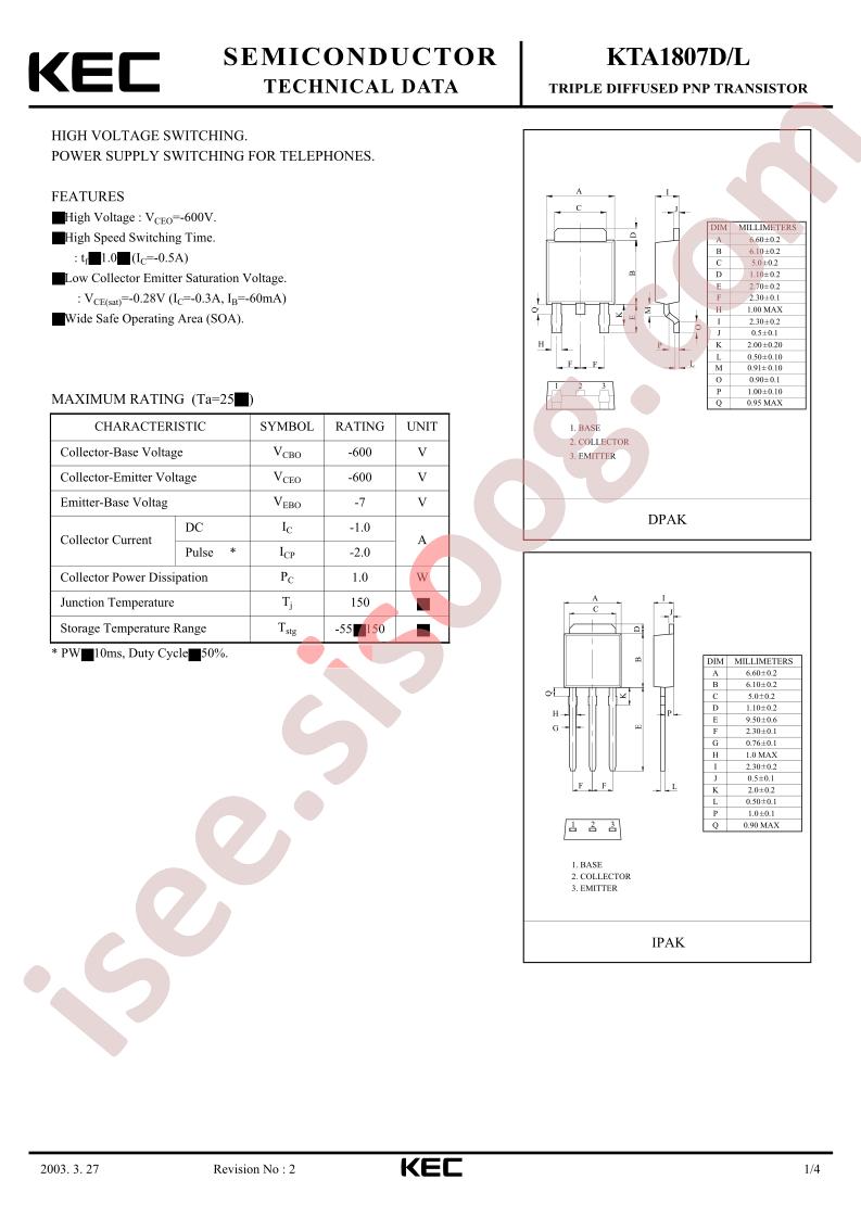 KTA1807D