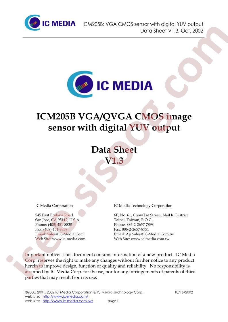 ICM205B