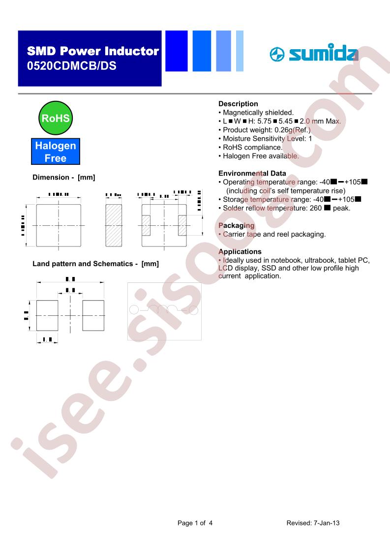 0520CDMCBDS-1R0MC