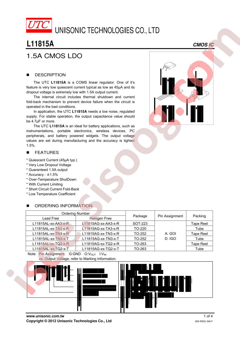 L11815AL-XX-AA3-X-R