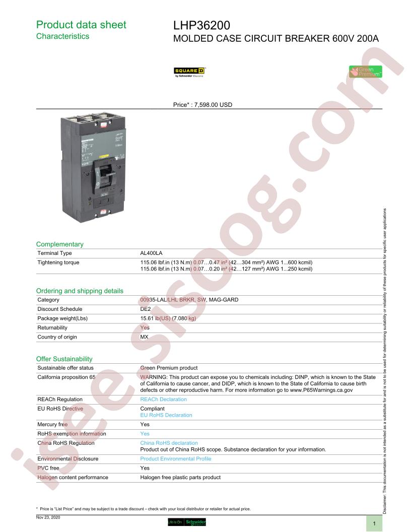 LHP36200