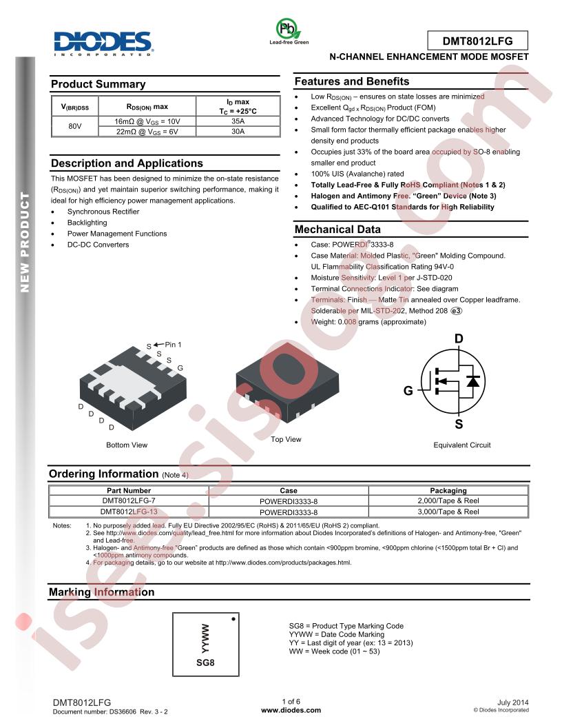 DMT8012LFG-13