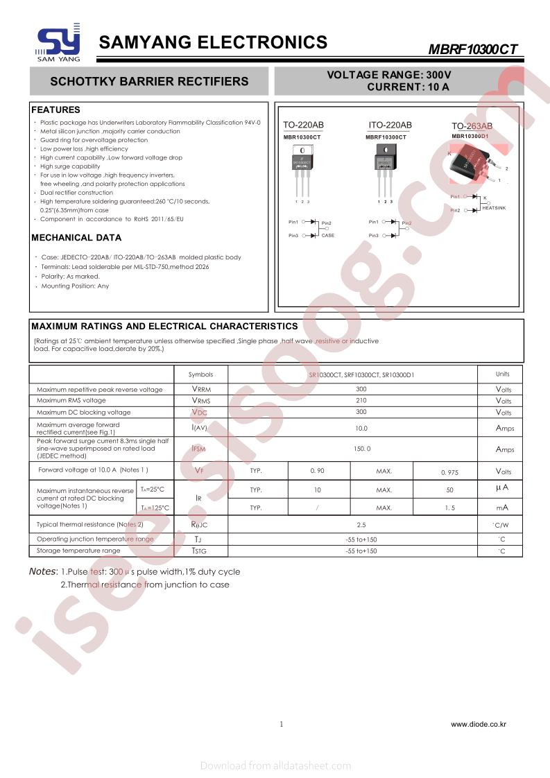 MBR10300CT
