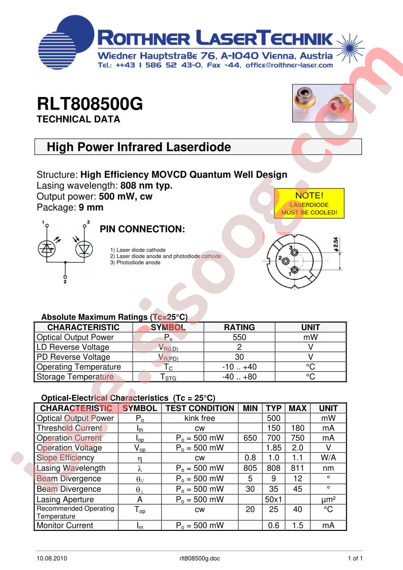 RLT808500G