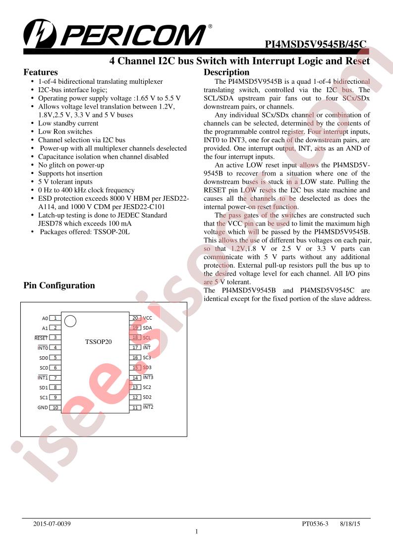 PI4MSD5V9545B