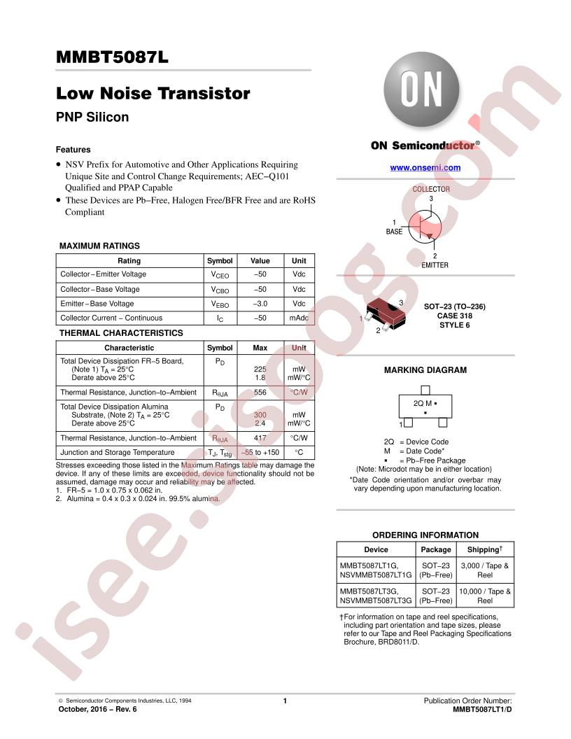 MMBT5087L