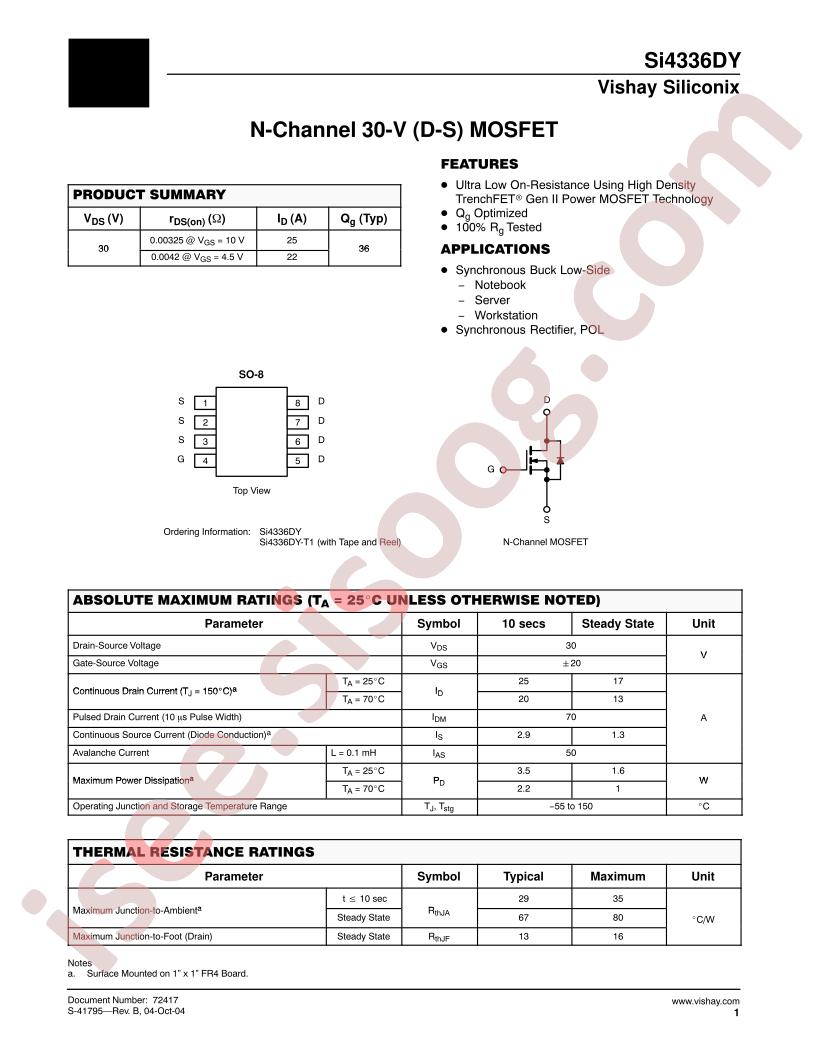 SI4336DY