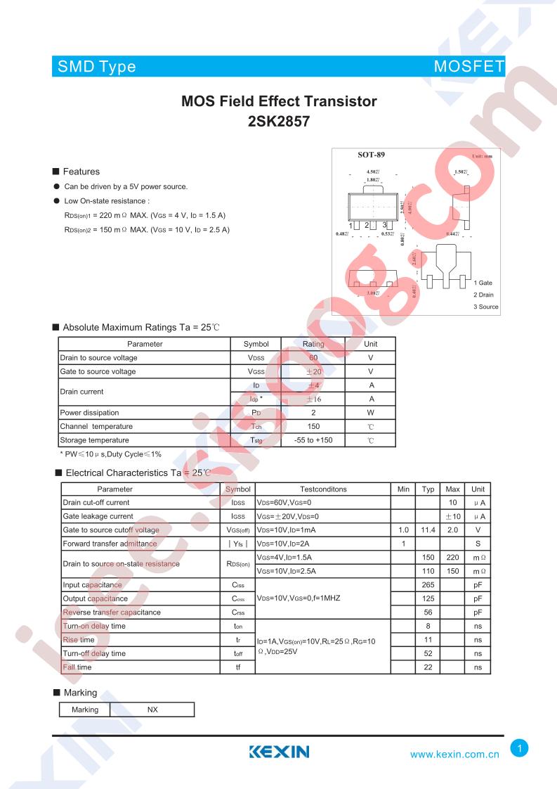 2SK2857