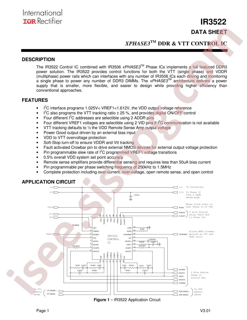 IR3522MTRPBF