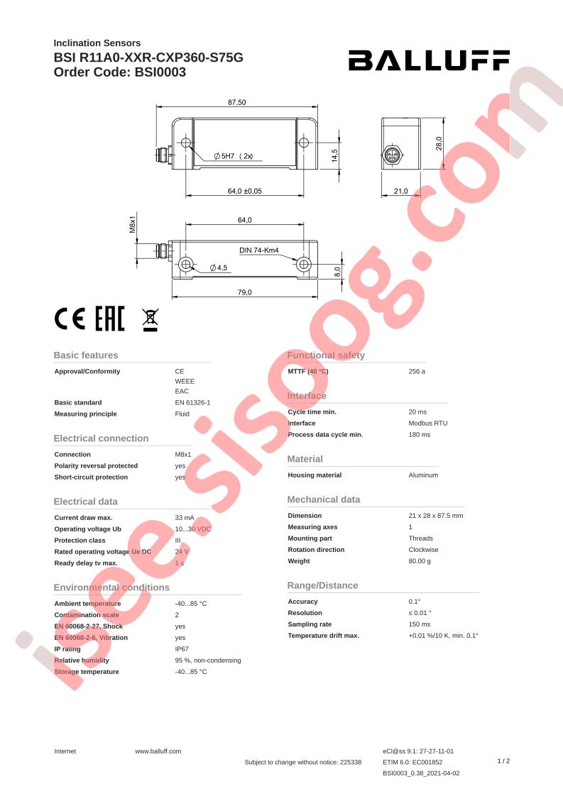 BSI0003