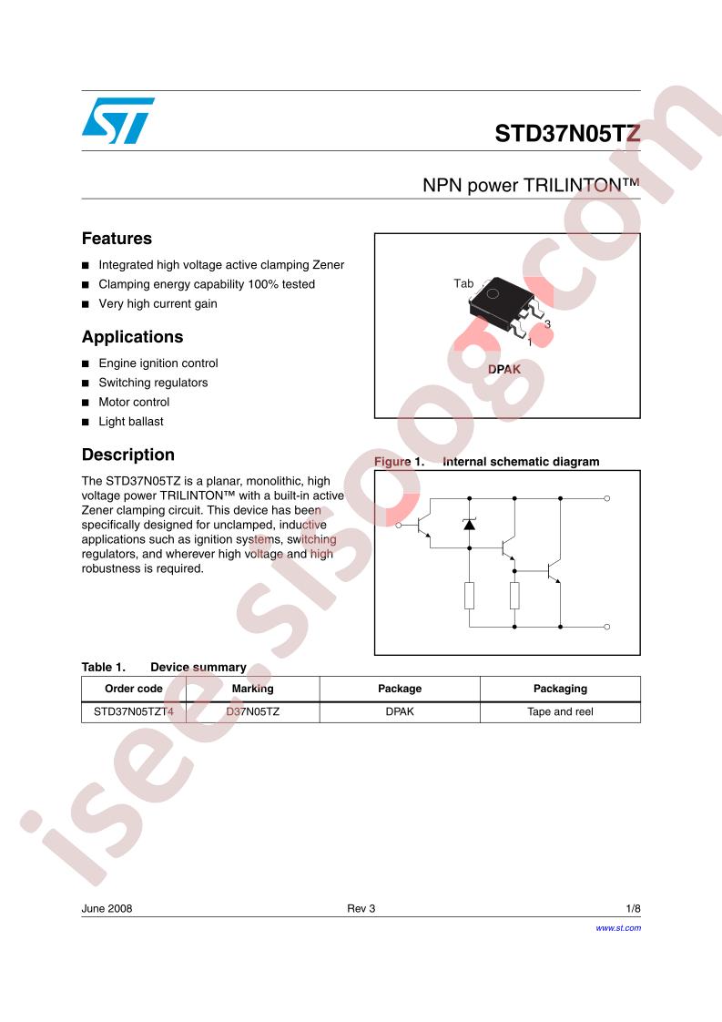STD37N05TZ