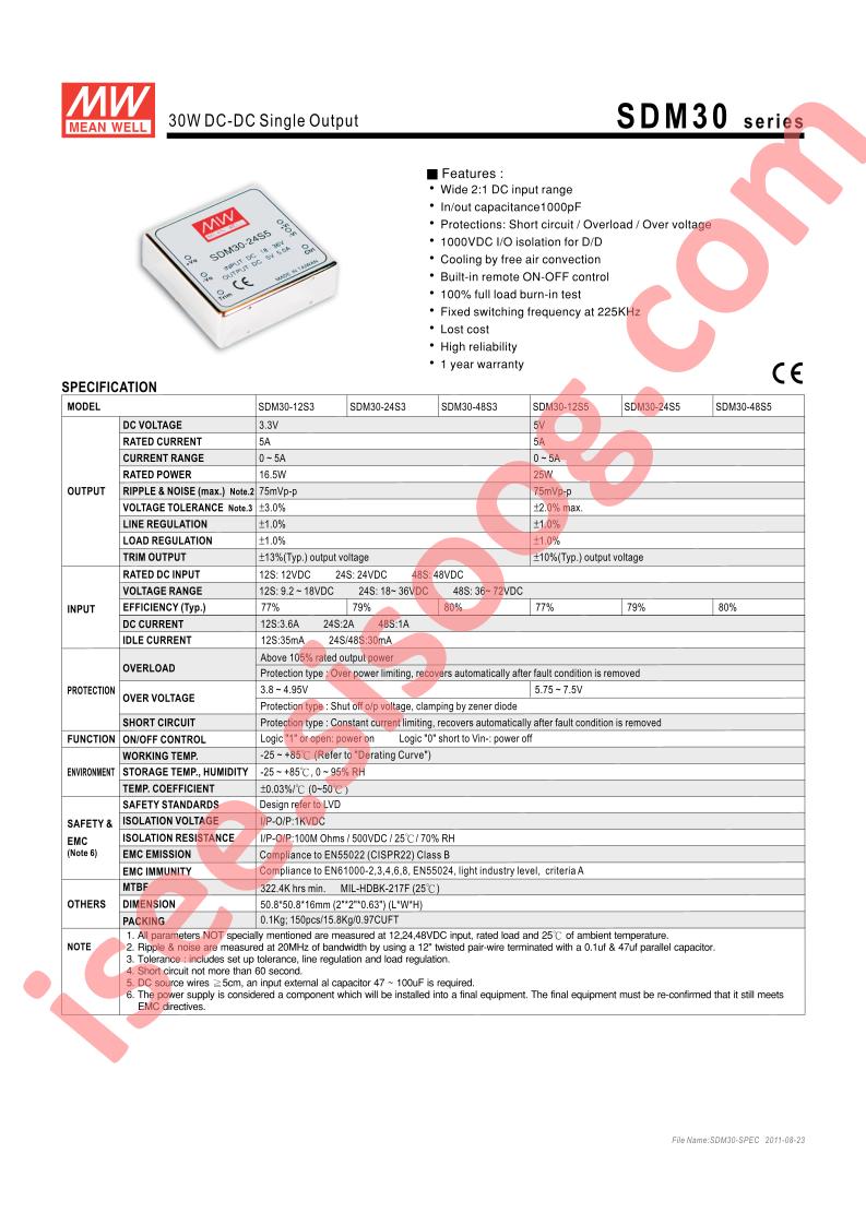 SDM30-24S3