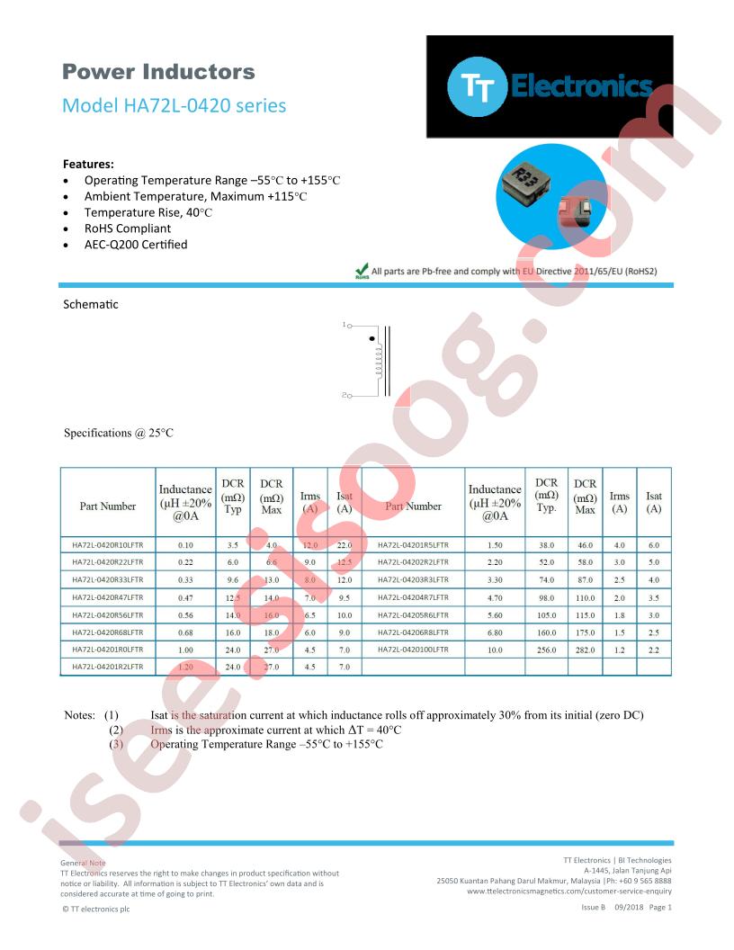 HA72L-04201R2LFTR