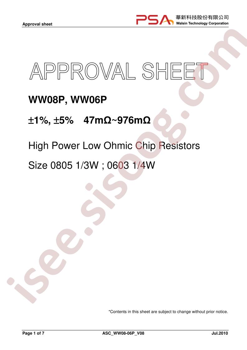 WW06PR510FTL