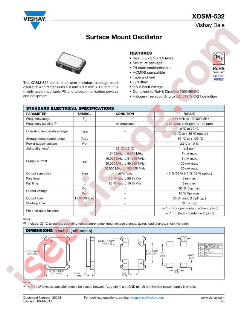 XOSM-532AAE50ME4