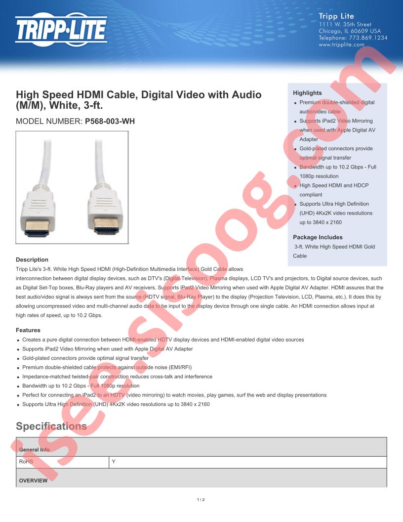 P568003WH