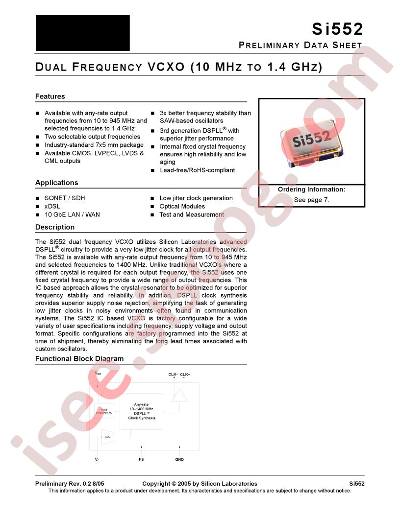 552FE622M080BG