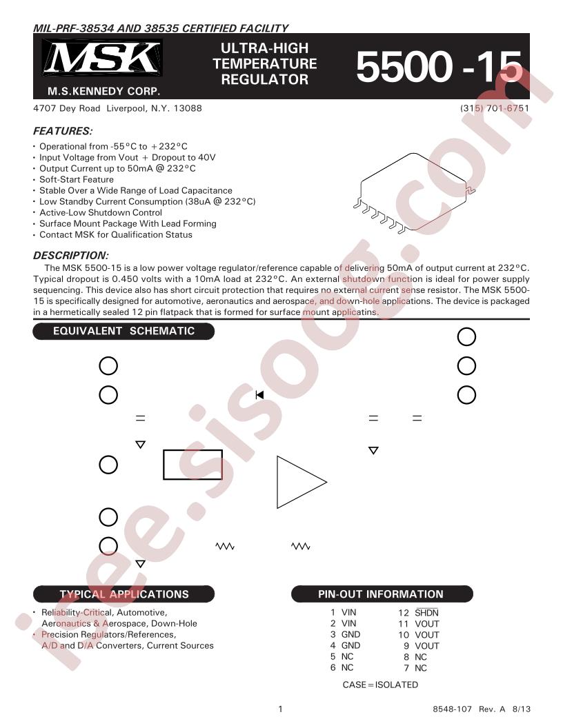 MSK5500-15