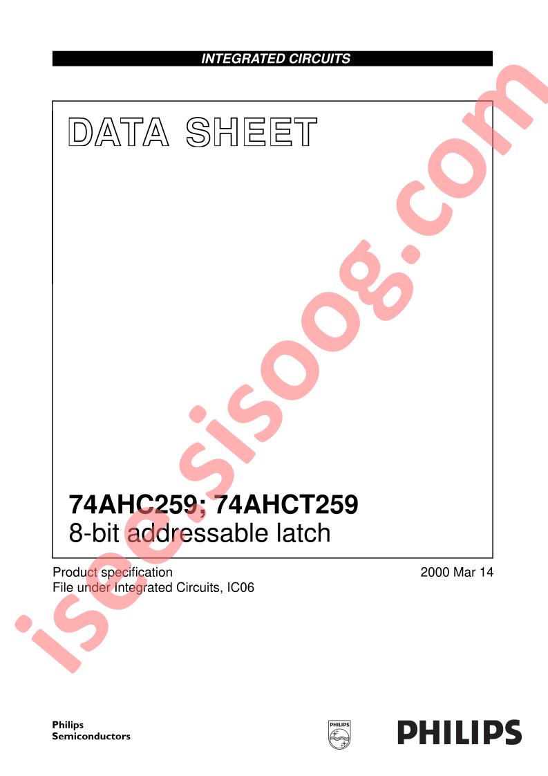 74AHC259