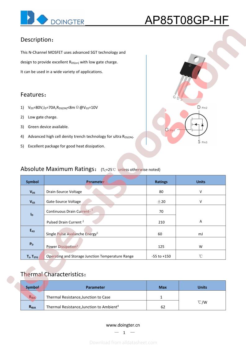 AP85T08GP-HF