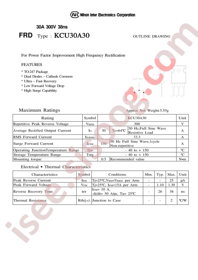 KCU30A30