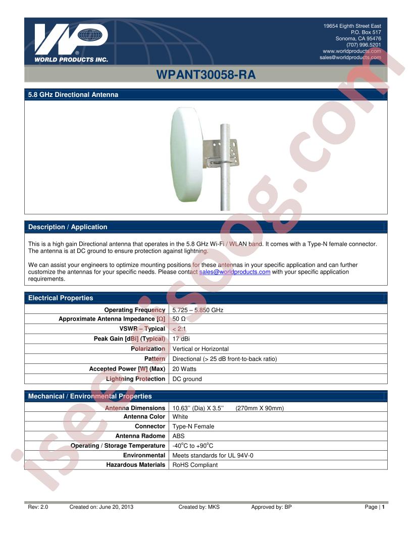 WPANT30058-RA