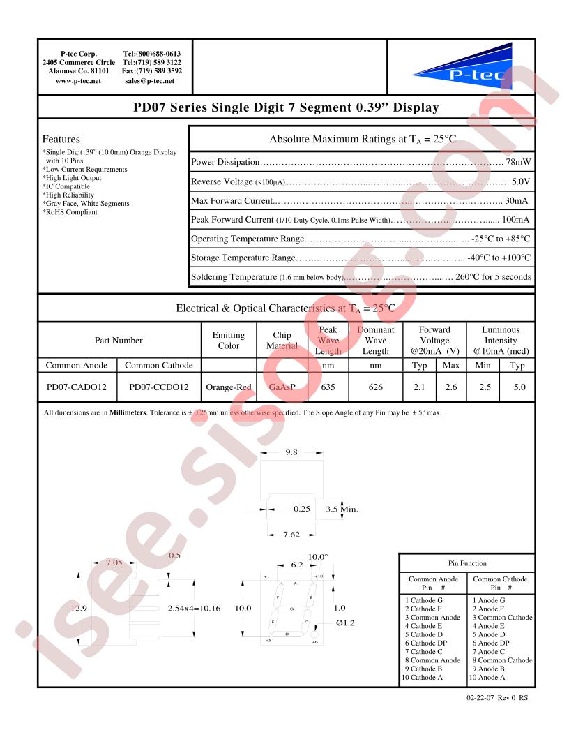 PD07-CADO12