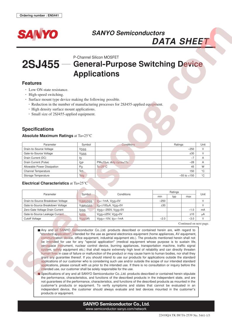 2SJ455